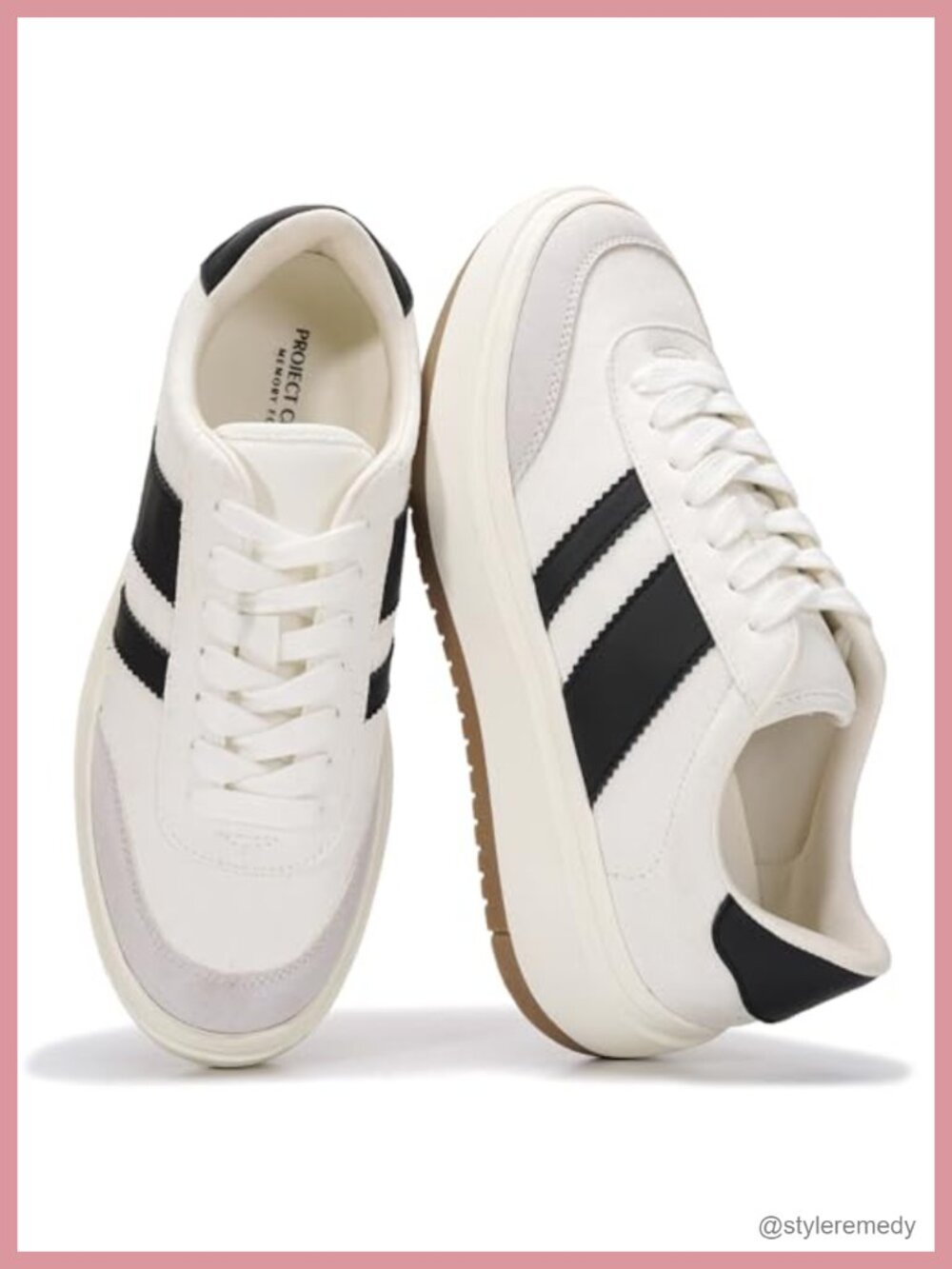 Women's Fashion Sneakers Platform Athletic Shoes Memory Foam